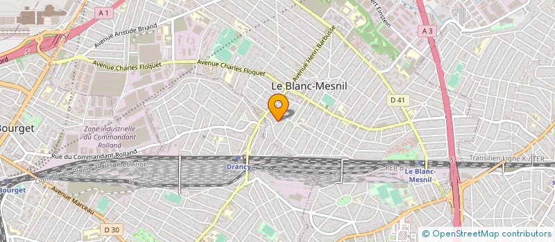 localisation de l'entreprise AIMPR - CF à LE BLANC-MESNIL