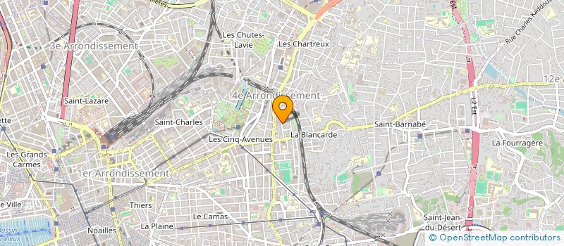 localisation de l'entreprise AIMU à MARSEILLE