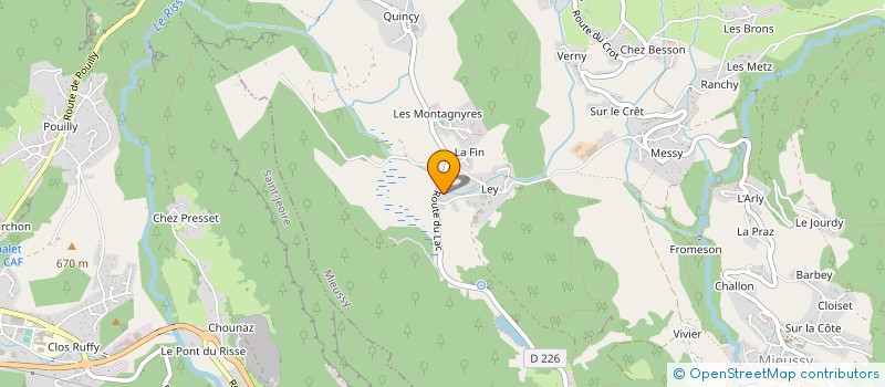 localisation de l'entreprise AIMX  MIEUSSY