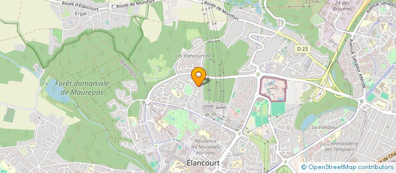 localisation de l'entreprise AIMY CONSEIL à ELANCOURT