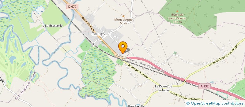 localisation de l'entreprise AIMY-ROSE à CANAPVILLE