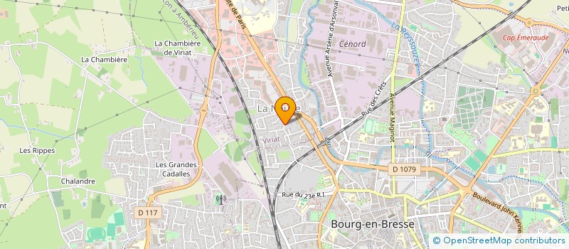 localisation de l'entreprise AIN AUDIT CONSULTANTS à VIRIAT