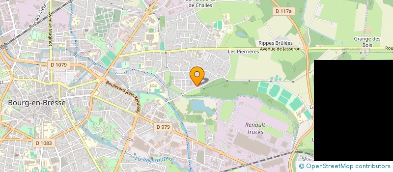 localisation de l'entreprise AIN BATI  BOURG-EN-BRESSE