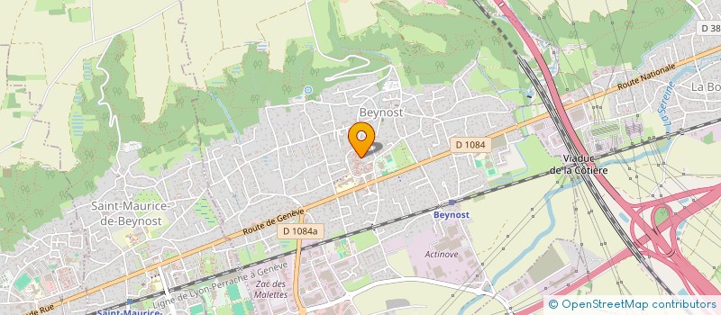 localisation de l'entreprise AIN BIEN ETRE à BEYNOST