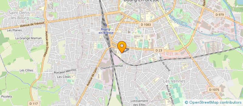 localisation de l'entreprise AIN BOOST'OFFICE à BOURG-EN-BRESSE