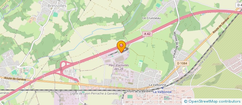 localisation de l'entreprise AIN CONCEPT 4 à BRESSOLLES
