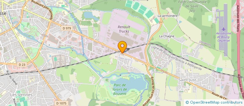 localisation de l'entreprise AIN CONCEPTION à BOURG-EN-BRESSE