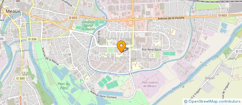localisation de l'entreprise AIN CORPORATION à MEAUX