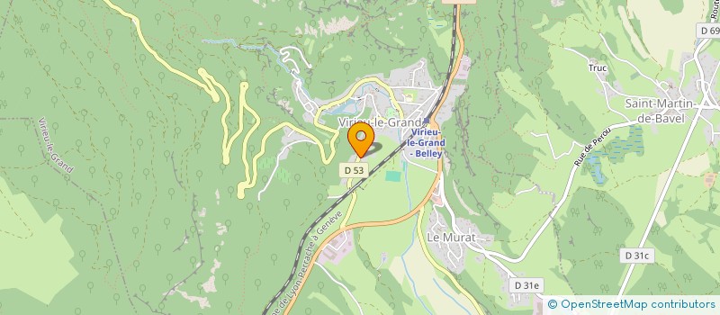 localisation de l'entreprise AIN DESOSSE BLANCHARD  VIRIEU-LE-GRAND