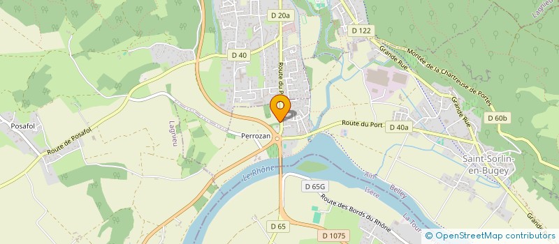 localisation de l'entreprise AIN'EN FERME  SAINT-SORLIN-EN-BUGEY