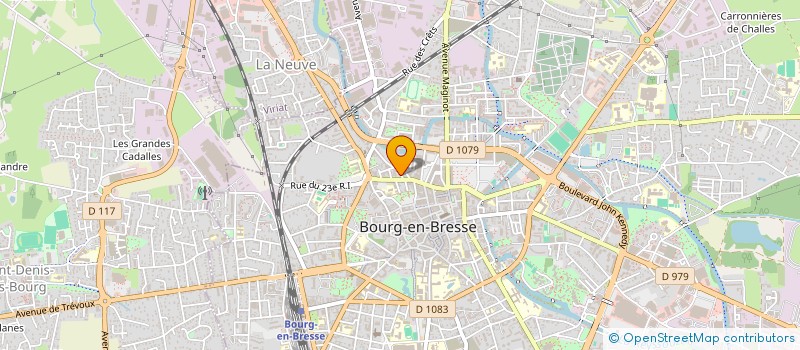 localisation de l'entreprise AIN EXPERT EN BATIMENT à BOURG-EN-BRESSE