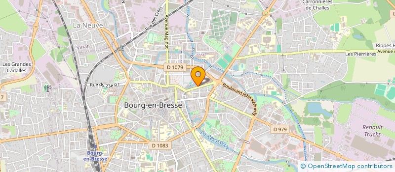 localisation de l'entreprise AIN-GENEALOGIE à BOURG-EN-BRESSE