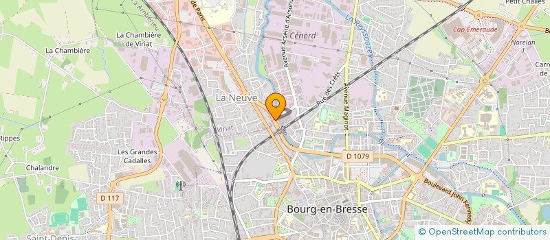 localisation de l'entreprise AIN PAYSAGES ET JARDINS SERVICES à VIRIAT