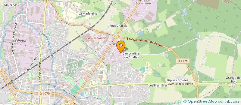 localisation de l'entreprise AIN PROPRETE SERVICES à BOURG-EN-BRESSE