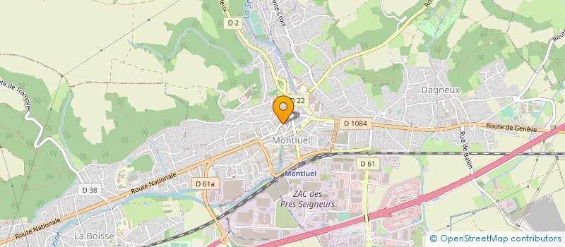 localisation de l'entreprise AIN SAAD à MONTLUEL