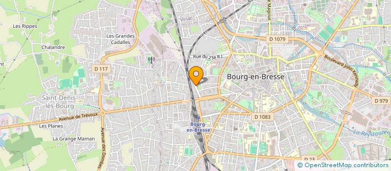 localisation de l'entreprise AIN SANITAIRE CUIVRE à BOURG-EN-BRESSE