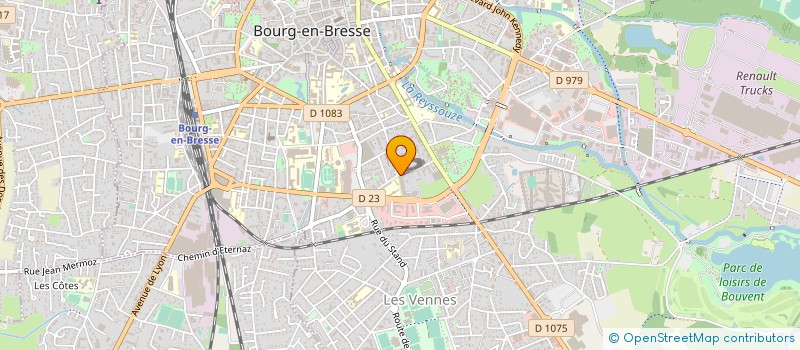 localisation de l'entreprise AIN SOCIAL SERVICES à BOURG-EN-BRESSE