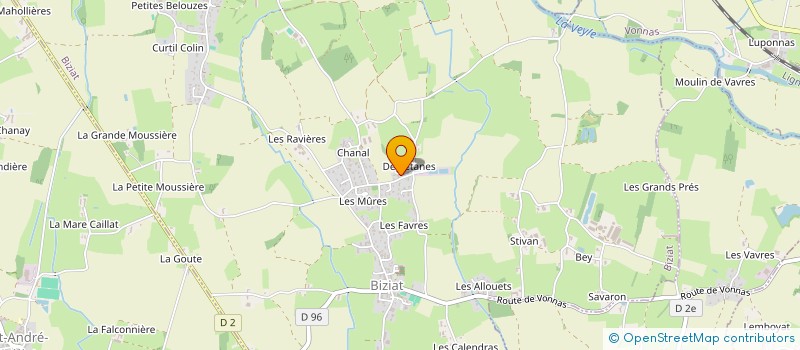 localisation de l'entreprise AIN'STRUMENTS FORMATION à BIZIAT