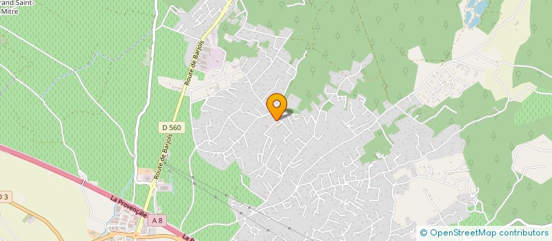 localisation de l'entreprise AINA à SAINT-MAXIMIN-LA-SAINTE-BAUME