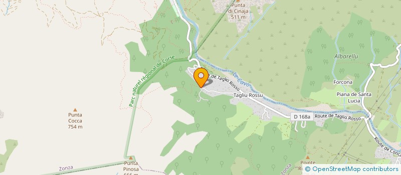 localisation de l'entreprise AINA à ZONZA