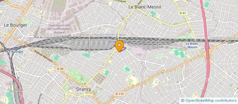 localisation de l'entreprise AINA UNDERWEAR à DRANCY