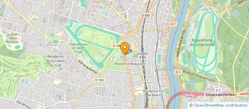 localisation de l'entreprise AINACHE à SAINT-CLOUD