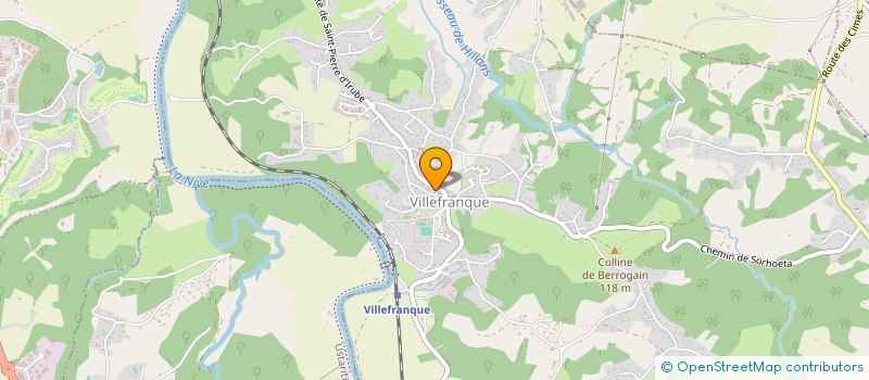 localisation de l'entreprise AINARA  VILLEFRANQUE