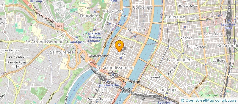 localisation de l'entreprise AINAY CUISINES à LYON