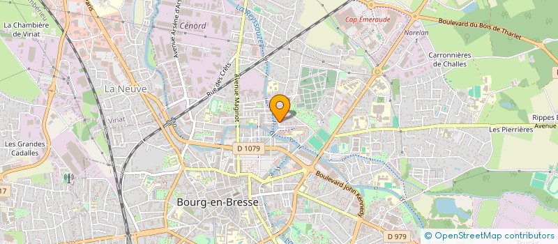 localisation de l'entreprise AINBATTABLE à BOURG-EN-BRESSE
