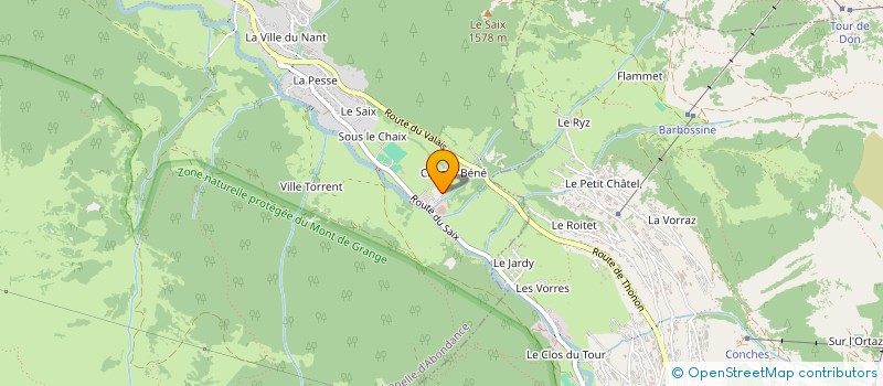localisation de l'entreprise AINCIA à LA CHAPELLE D'ABONDANCE