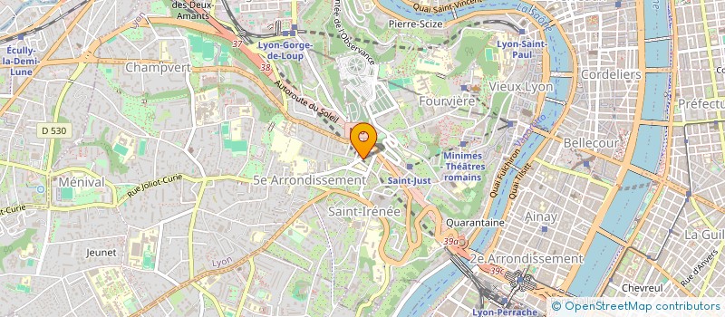 localisation de l'entreprise AINEOR  LYON