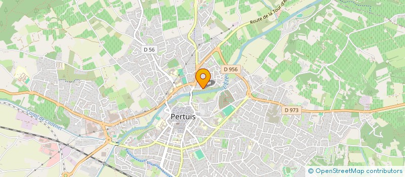 localisation de l'entreprise AINES JEUNESSE ET ENFANCE  PERTUIS