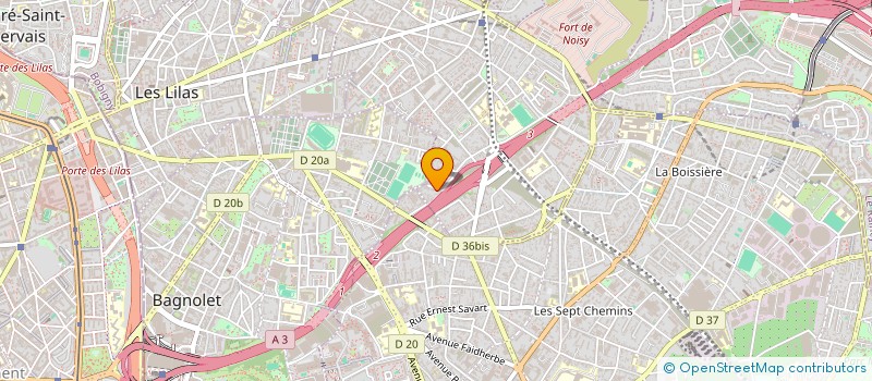 localisation de l'entreprise AINHOA ISEE à ROMAINVILLE