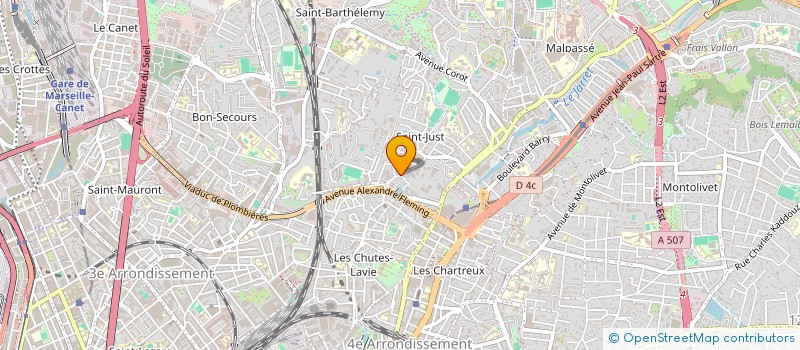 localisation de l'entreprise AINI  MARSEILLE
