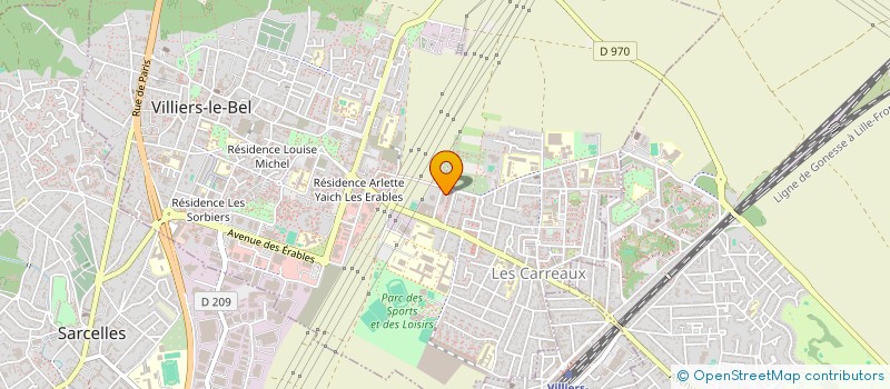 localisation de l'entreprise AINKAD CONSULTING  VILLIERS-LE-BEL