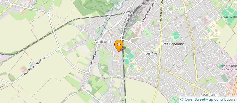 localisation de l'entreprise AINO GESTION  ACHICOURT