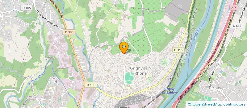 localisation de l'entreprise AINOS IMMO  GRIGNY