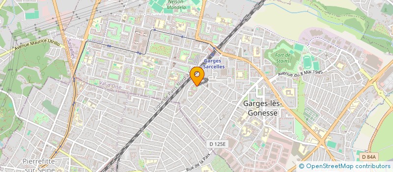 localisation de l'entreprise AINOS TRANSPORTS  GARGES-LES-GONESSE