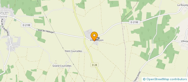 localisation de l'entreprise AINSI FONT LES MINES  CHEVRY-EN-SEREINE