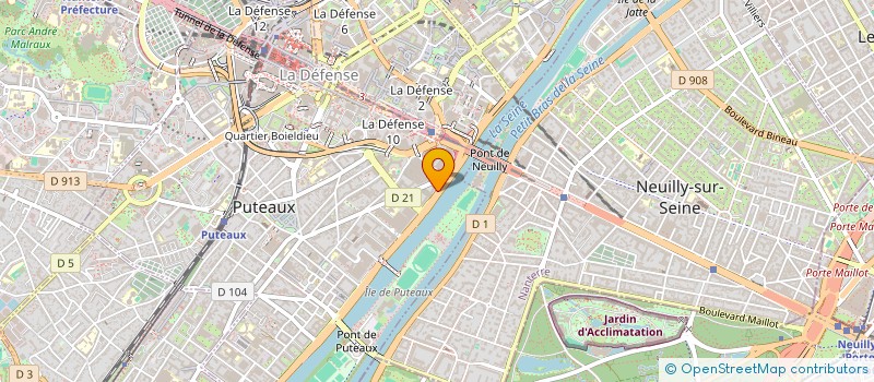 localisation de l'entreprise AINSI HARDI  PARIS