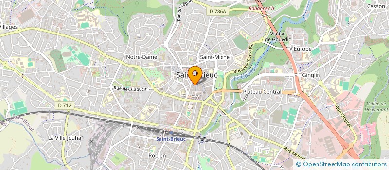 localisation de l'entreprise AINSI SOIT ELLE à SAINT-BRIEUC