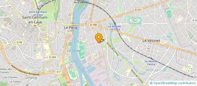 localisation de l'entreprise AINSI SOIT-IL  LE PECQ