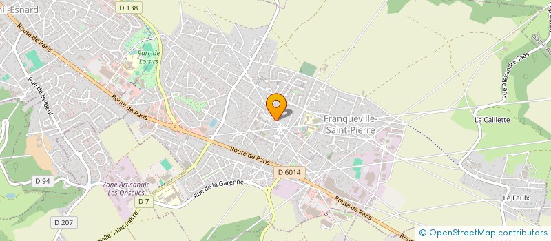 localisation de l'entreprise AINSIDANSE FRANQUEVILLE  FRANQUEVILLE-SAINT-PIERRE