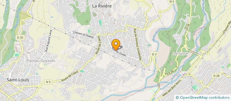 localisation de l'entreprise AINSIFONT à SAINT-LOUIS
