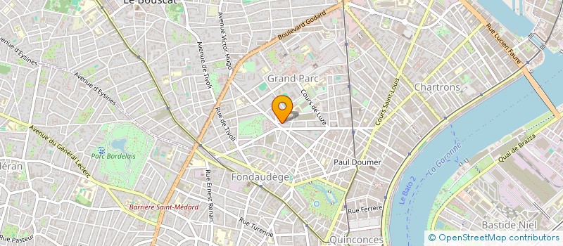 localisation de l'entreprise AINSIFONZE  BORDEAUX