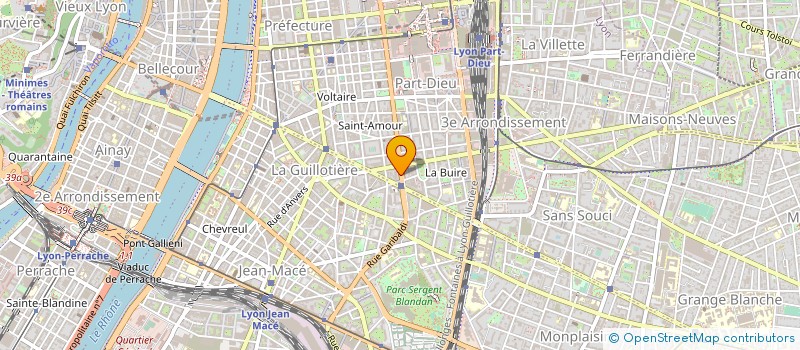 localisation de l'entreprise AINT JUST ENTERTAINMENT (AJE)  LYON