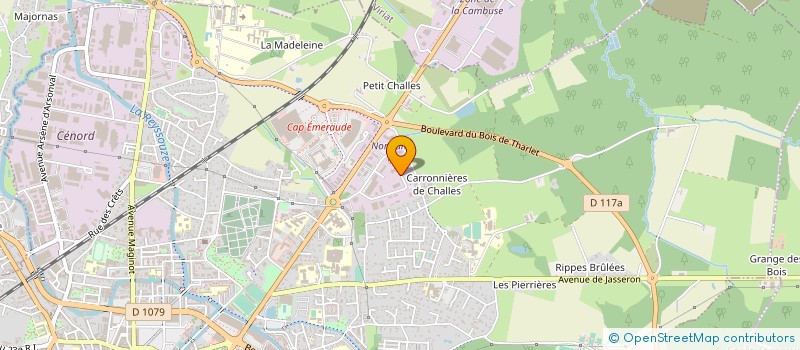 localisation de l'entreprise AINTER SERVICES à CERTINES