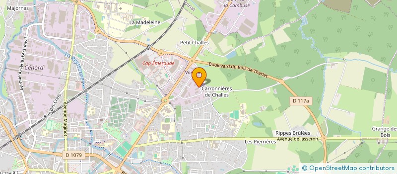 localisation de l'entreprise AINTER SERVICES A LA PERSONNE à CERTINES