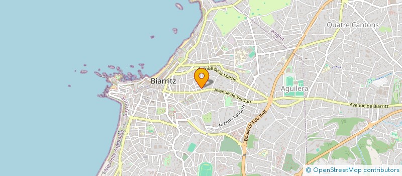 localisation de l'entreprise AINTZIRA  BIARRITZ