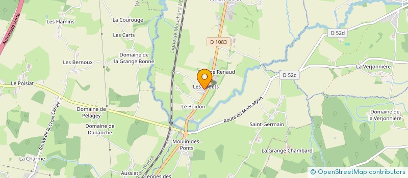 localisation de l'entreprise AINVESTING  VILLEMOTIER